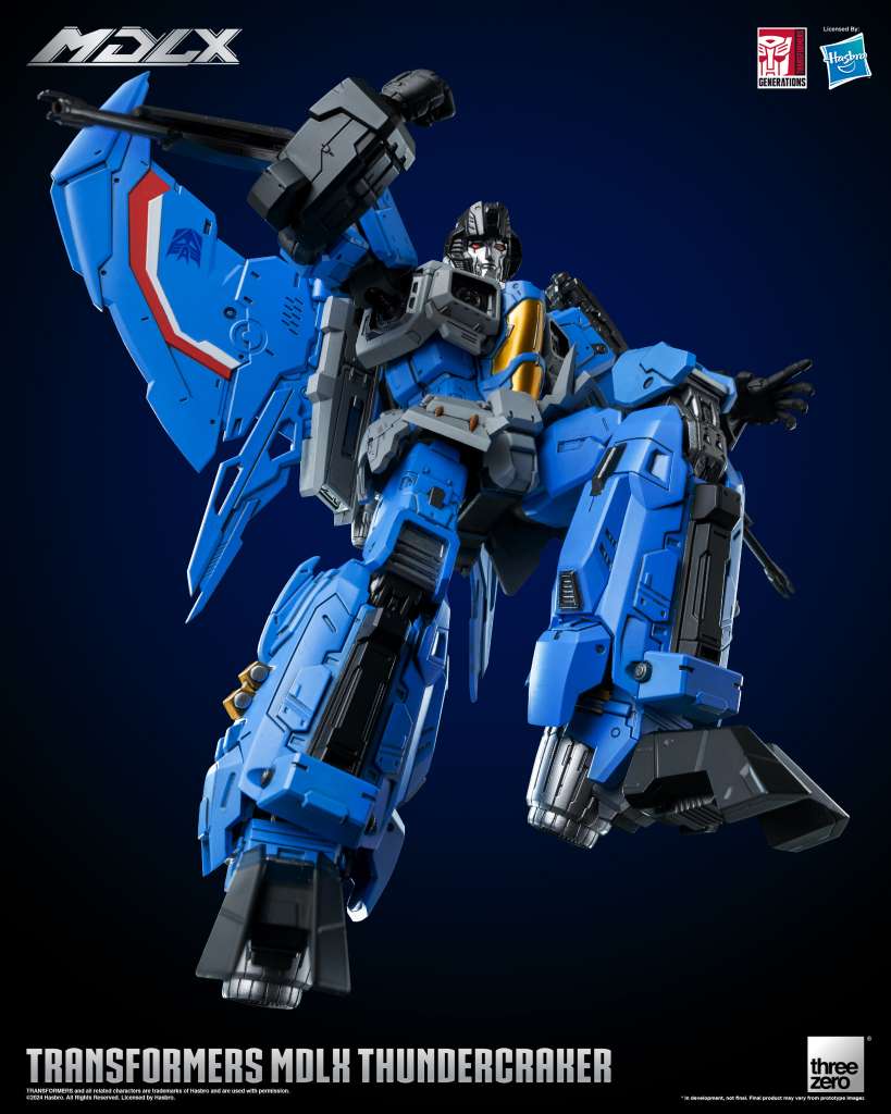 Transformers MDLX Action Figure Thundercracker 20 cm threezero