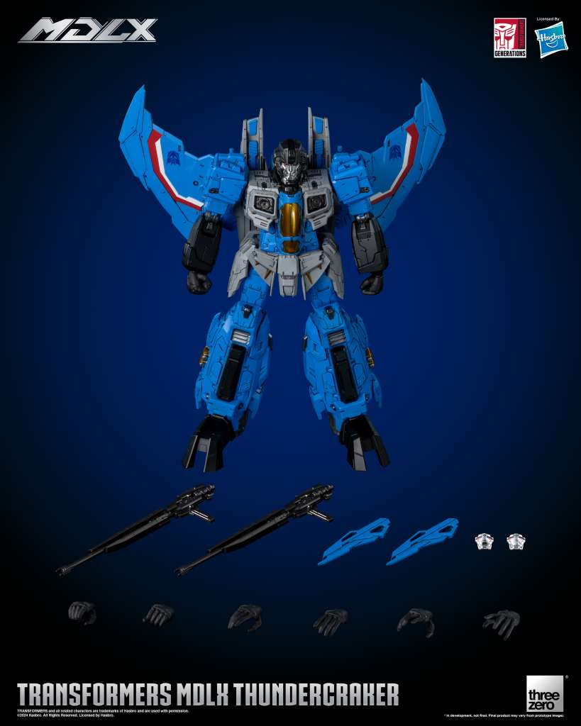 Transformers MDLX Action Figure Thundercracker 20 cm threezero