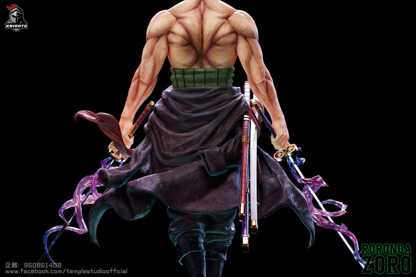 Temple Studio One Piece Roronoa Zoro Statue