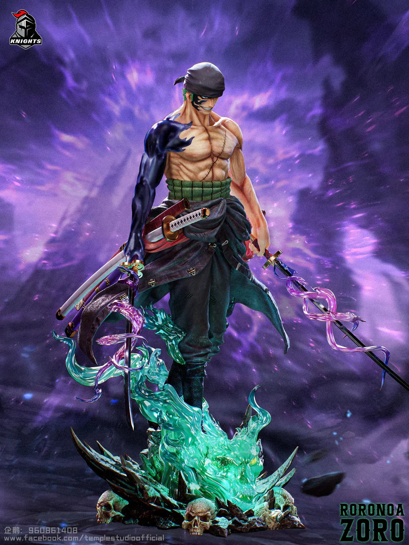 Temple Studio One Piece Roronoa Zoro Statue