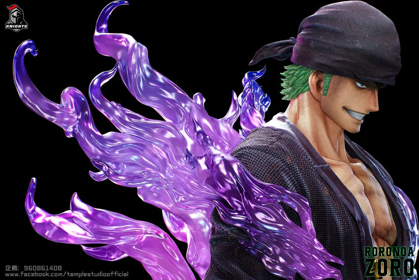 Temple Studio One Piece Roronoa Zoro Statue