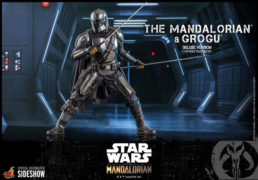 Star Wars The Mandalorian Figure 2-Pack The Mandalorian & Grogu Deluxe hot toys