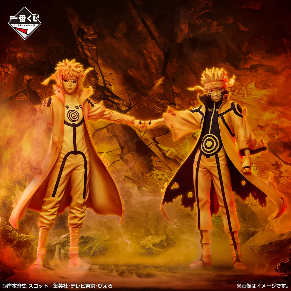 ICHIBAN KUJI NARUTO Shippuden Connected Feelings - C Prize - Minato Namikaze (Kurama Link Mode) MASTERLISE