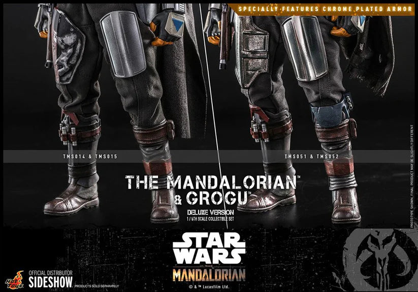 Star Wars The Mandalorian Figure 2-Pack The Mandalorian & Grogu Deluxe hot toys