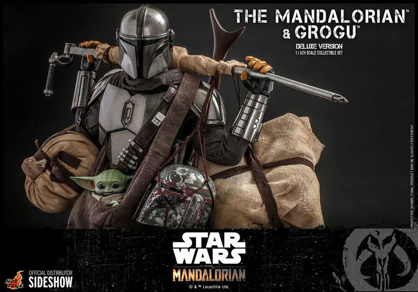 Star Wars The Mandalorian Figure 2-Pack The Mandalorian & Grogu Deluxe hot toys