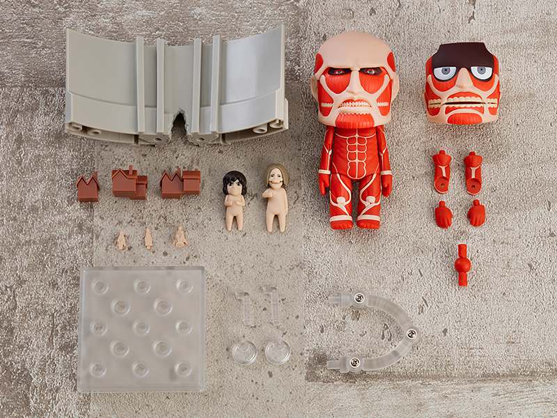 Aot Colossal Titan Renewal Set Nendoroid