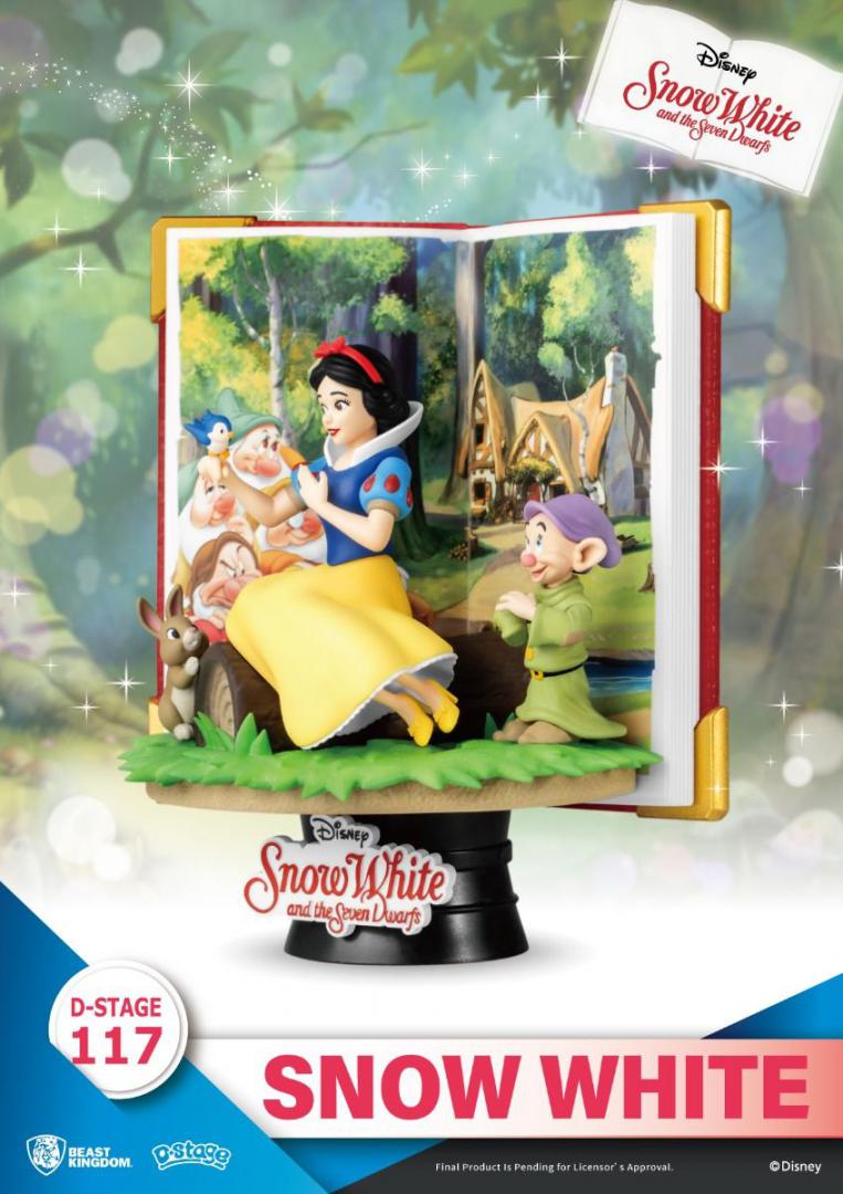 Statua Disney D-Stage Story Book Snow White 14cm