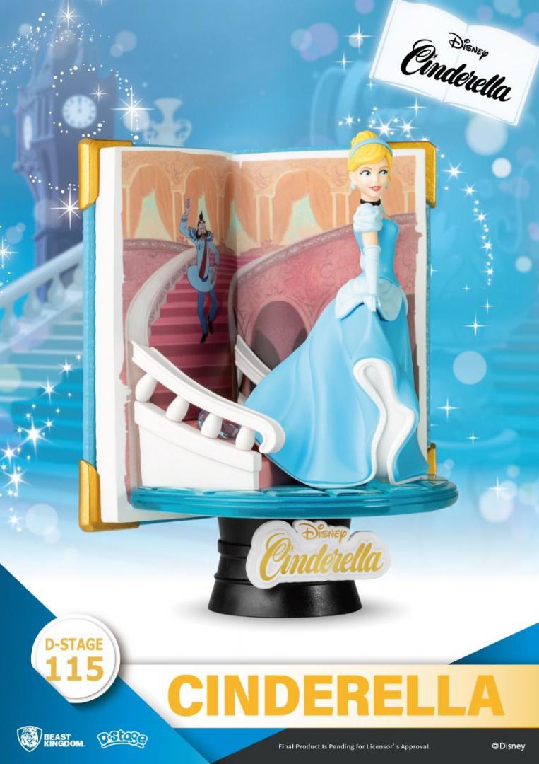 Statua Disney D-Stage Story Book Cinderella 14cm