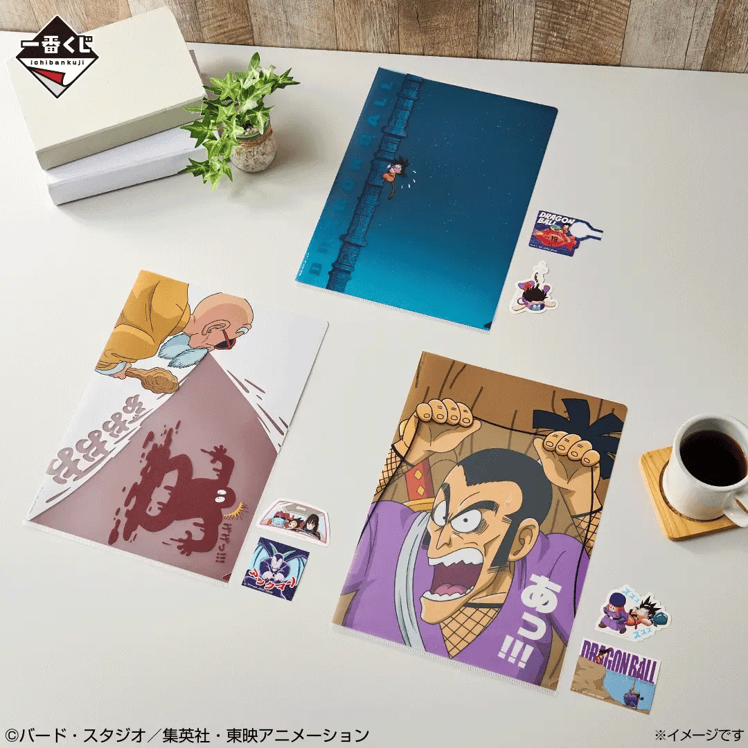 Ichiban   Kuji   Dragon   Ball   EX   Showdown!   Red   Ribbon   Army   -   G   Prize   Stationery   Set   Complete   Set   of   6   Types