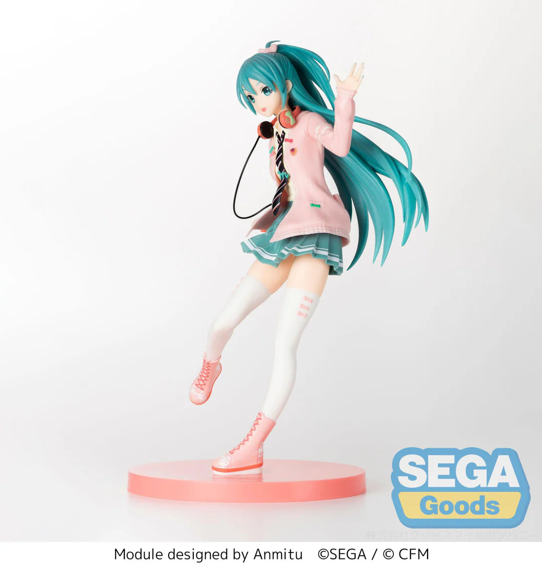 Hatsune Miku -Project DIVA- Arcade Future Tone - Hatsune Miku - SPM Figure - Ribbon Girl