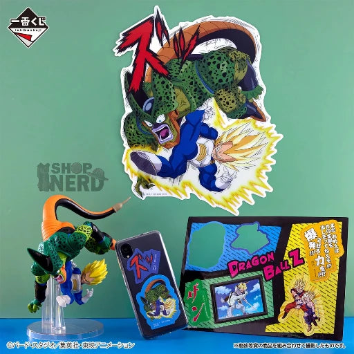 Ichiban   Kuji   Dragon   Ball   DRAGON   HISTORY   II   -   C   Prize   Vegeta   vs   Cell   Revible   Moment