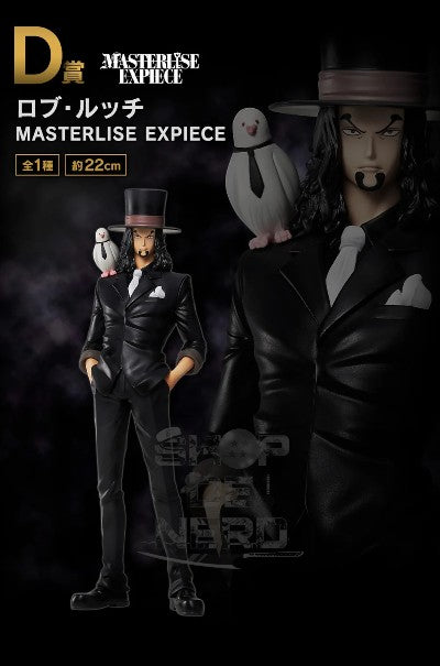 ICHIBAN   KUJI   ONE   PIECE   -   THE   GREATEST   BATTLE   -   TO   THE   GREAT   ROUTE   -   D   PRIZE   -   ROB   LUCCI   MASTERLISE   EXPIECE