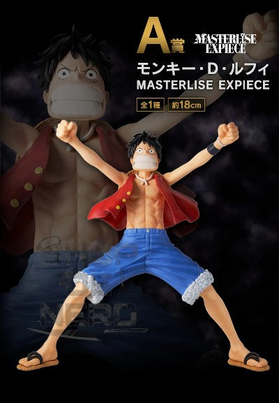 ICHIBAN   KUJI   ONE   PIECE   -   THE   GREATEST   BATTLE   -   TO   THE   GREAT   ROUTE   -   A   PRIZE   -   MONKEY   D.   LUFFY   MASTERLISE   EXPIECE