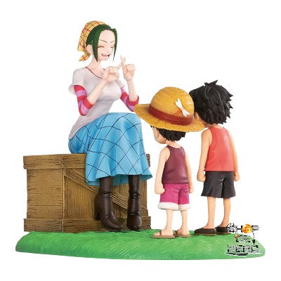 ICHIBAN   KUJI   ONE   PIECE   ROAD   TO   DAWN   -   THE   PATH   TO   ADVENTURE   -   A   PRIZE   -   REVIBLE   MOMENT   SCULPTURE   KING   MEMORY   OF   FOOSHA   VILLAGE