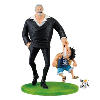 ICHIBAN   KUJI   ONE   PIECE   ROAD   TO   DAWN   -   THE   PATH   TO   ADVENTURE   -   B   PRIZE   -   REVIBLE   MOMENT   MONKEY   D.   LUFFY   &   MONKEY   D.   GARP