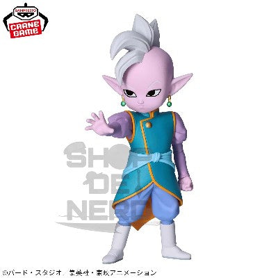 DRAGON   BALL   DAIMA   -   Super   Saiyan   Kaioshin   (mini)   figure   with   panel