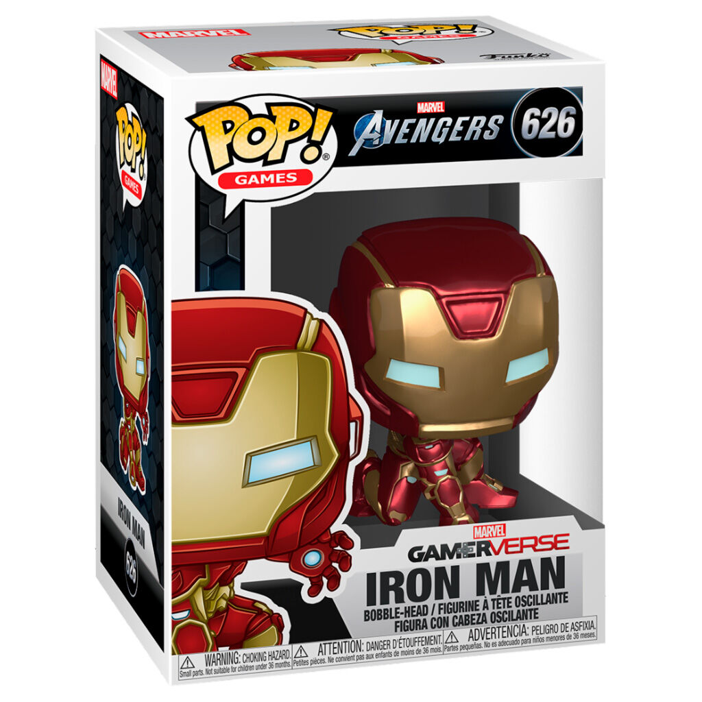 FUNKO POP! Marvel Avengers Game Iron Man Stark Tech Suit