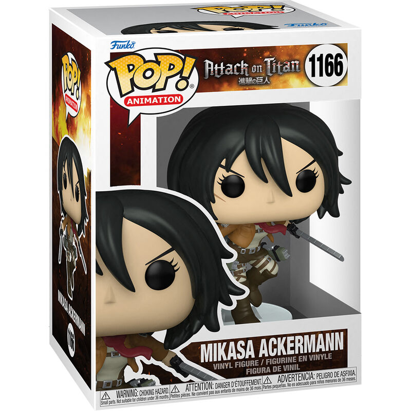 FUNKO POP! Attack On Titan Mikasa Ackermann