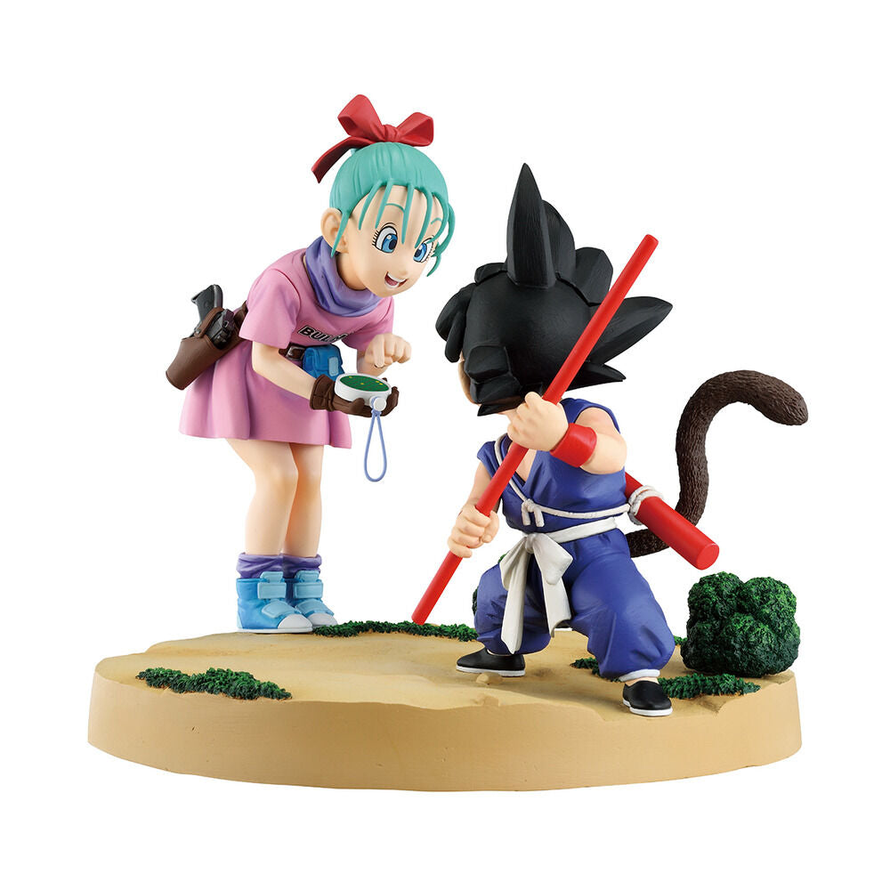 Ichibansho Goku Bulma Fantastic Adventure 3 Ichibansho Dragon Ball 17cm