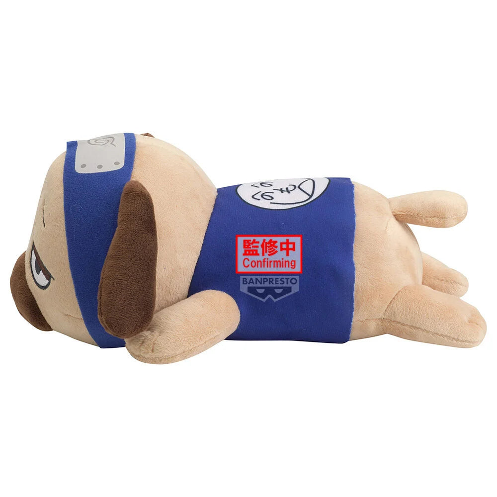 Peluche Pakkun Lying Down Naruto Shippuden 13cm