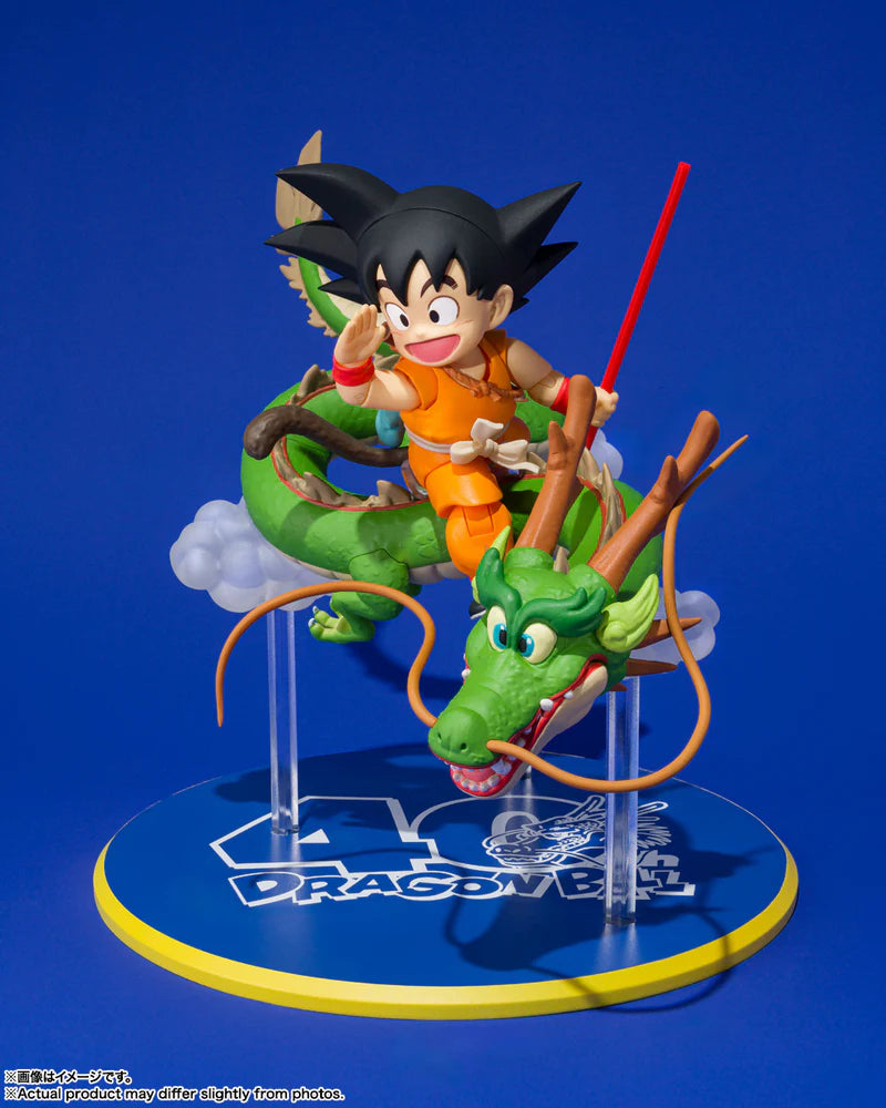 S.H.   Figuarts   Dragon   Ball   Goku   &   Shenron   40th   Anniversary   edition