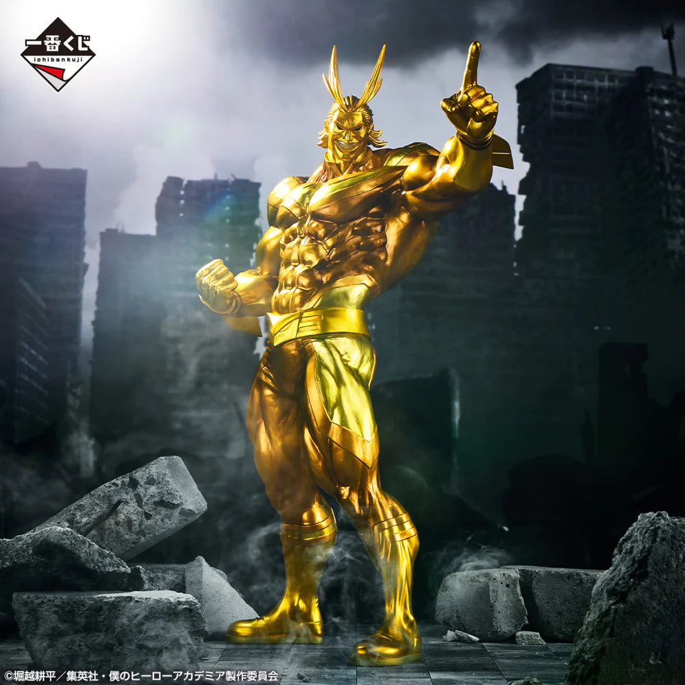 MY   HERO   ACADEMIA   FIGURE   -   ICHIBAN   KUJI   -   VS   -   PRIZE   LAST   ONE   -   ALL   MIGHT   -   MASTERLISE   EXTRA   Gold   ver.