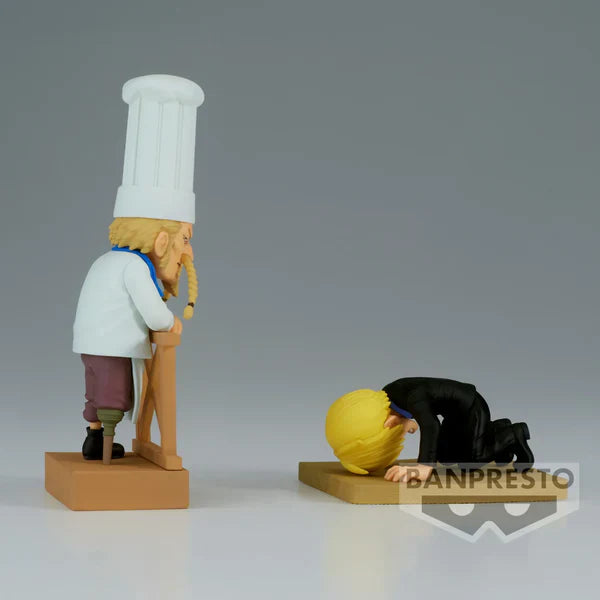 Sanji & Zeff "Thanks You So Much For Your Help!!!" One Piece WCF Log Stories