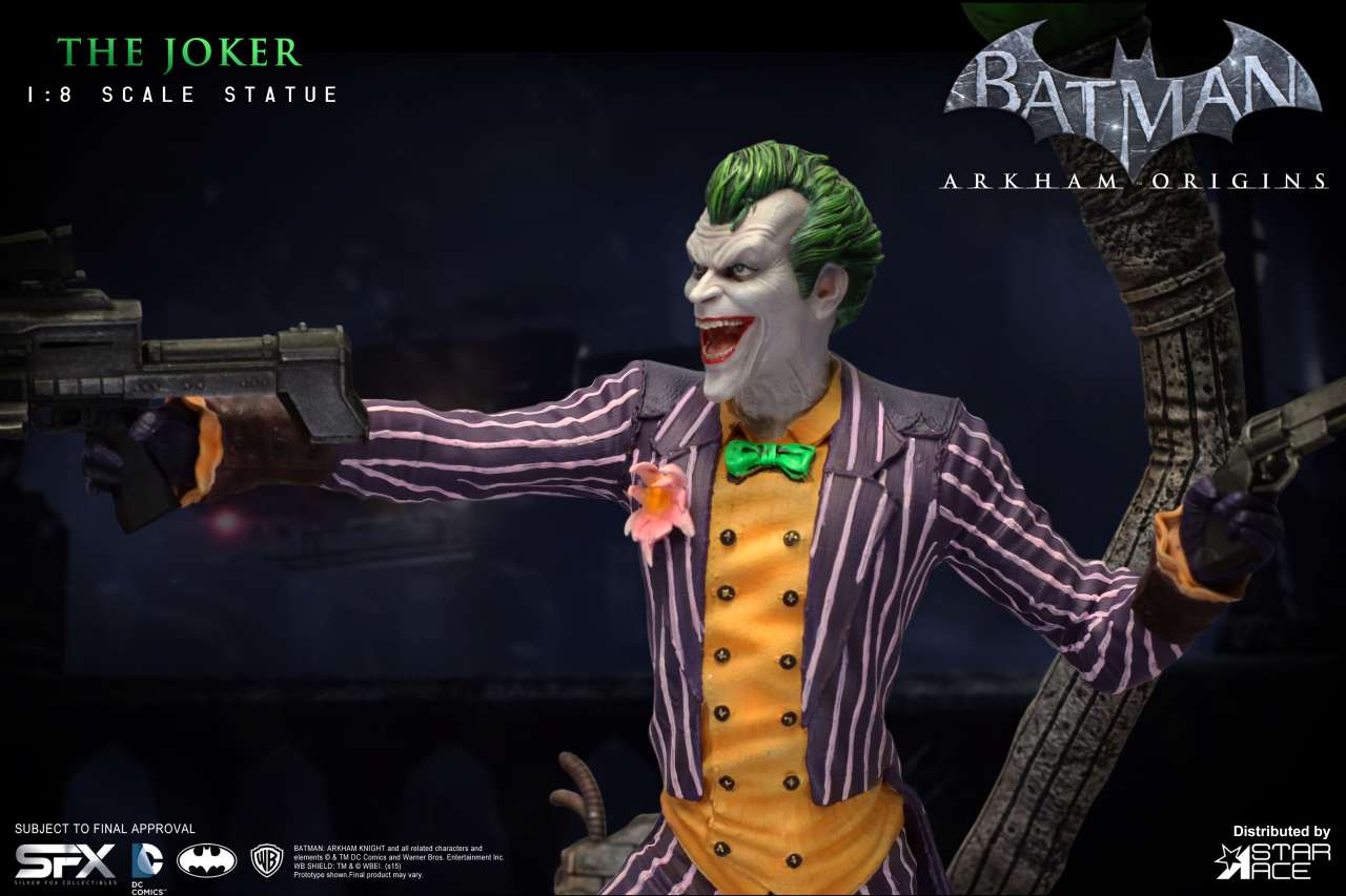 Arkham Origins The Joker Resin Statue