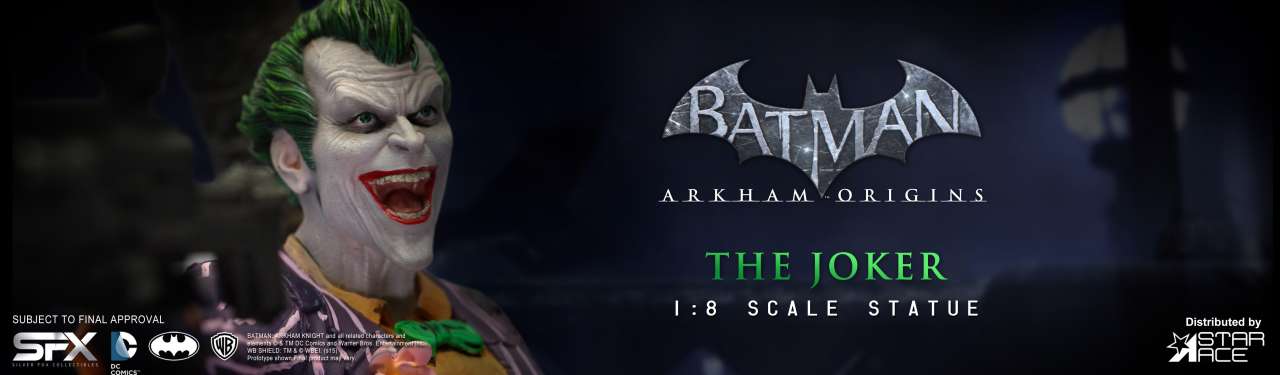 Arkham Origins The Joker Resin Statue