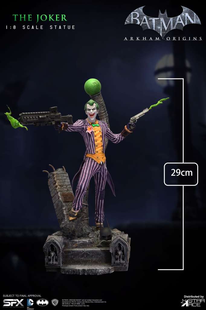 Arkham Origins The Joker Resin Statue