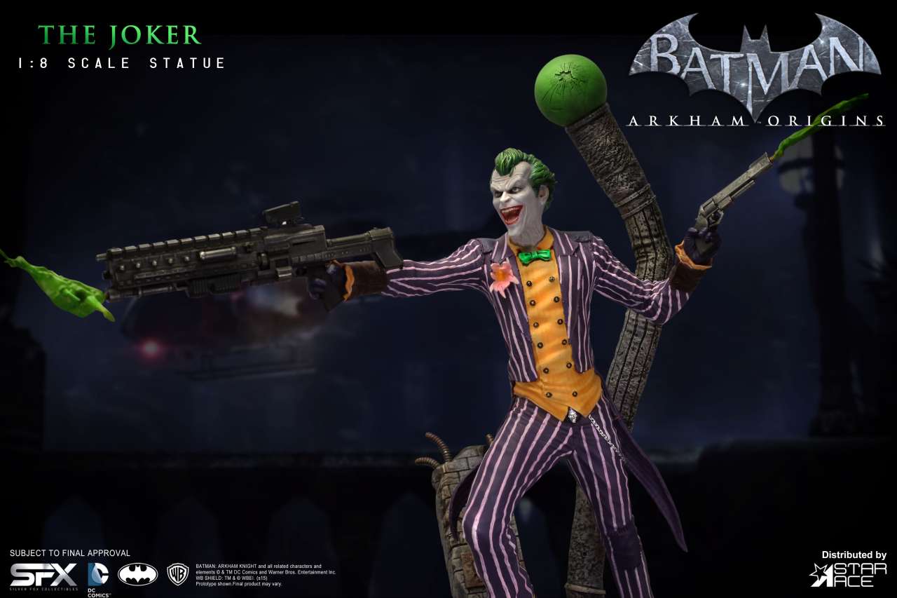 Arkham Origins The Joker Resin Statue