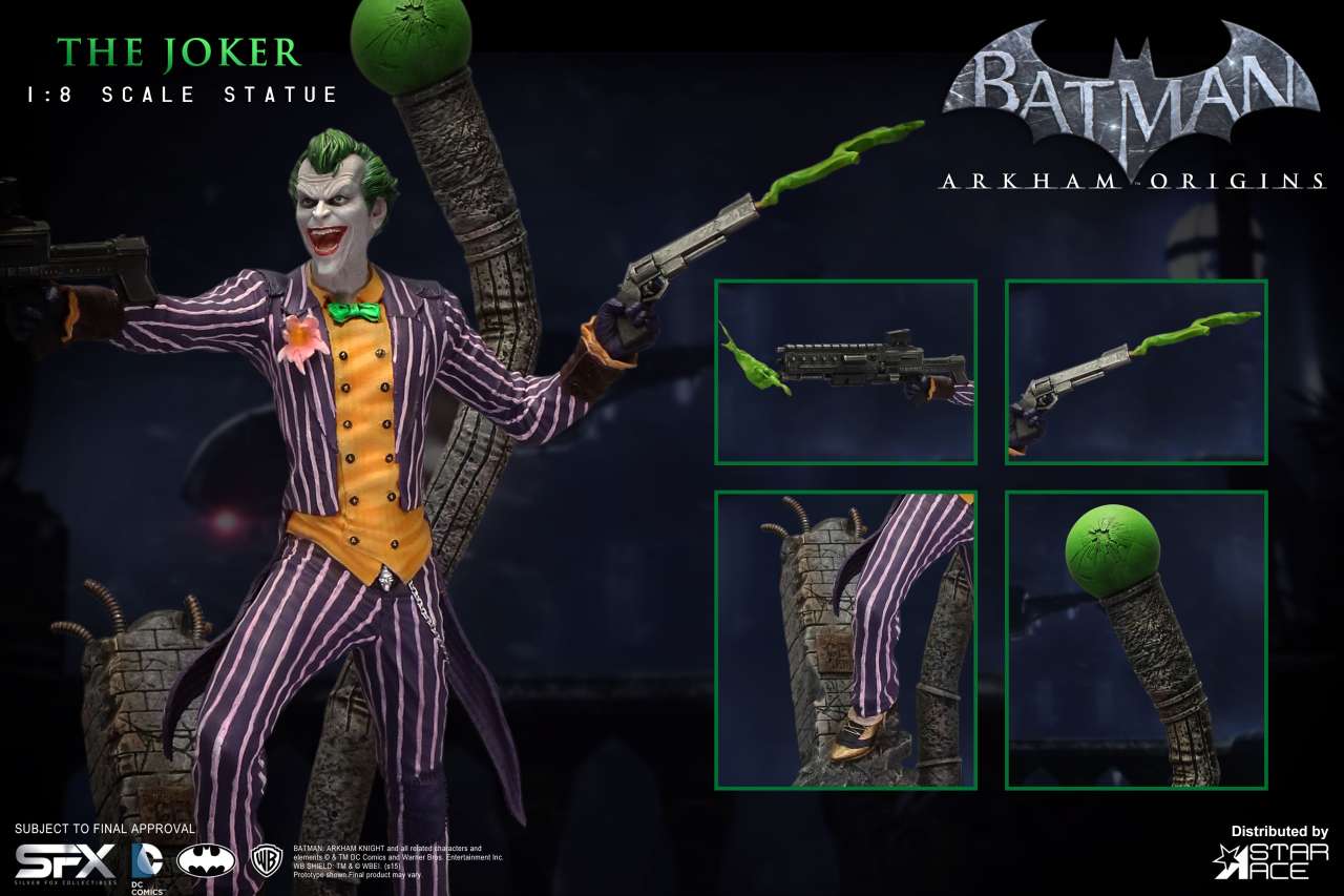 Arkham Origins The Joker Resin Statue