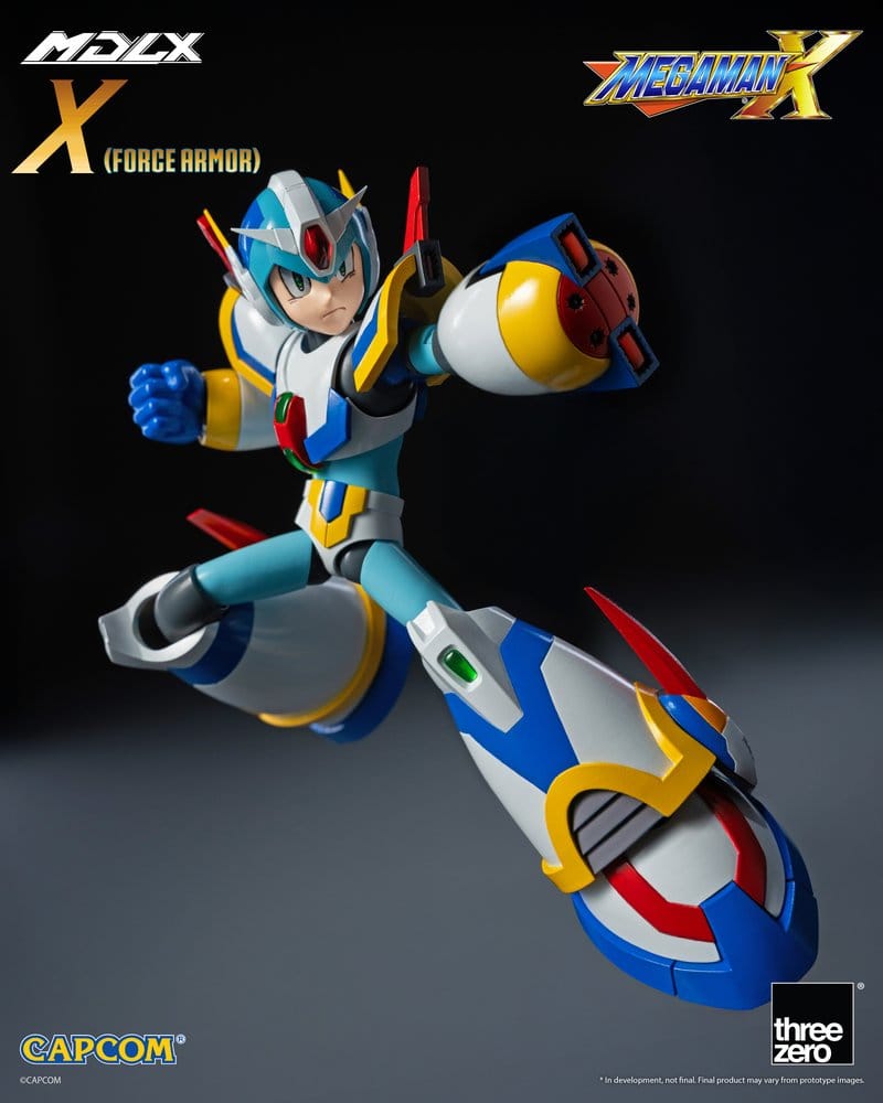 Mega Man X MDLX Action Figure Rockman / Mega Man Force Armor 12 cm