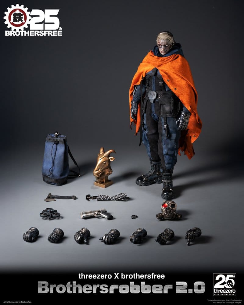 Brothersfree 1/6 Action Figure Brothers Robber 2.0 34 cm