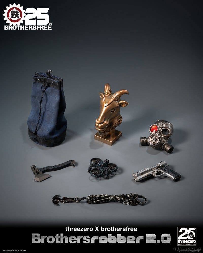 Brothersfree 1/6 Action Figure Brothers Robber 2.0 34 cm