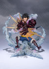 One Piece Figuarts ZERO PVC Statue Monkey D. Luffy Gear 4 Leo Bazooka Reissue 18 cm