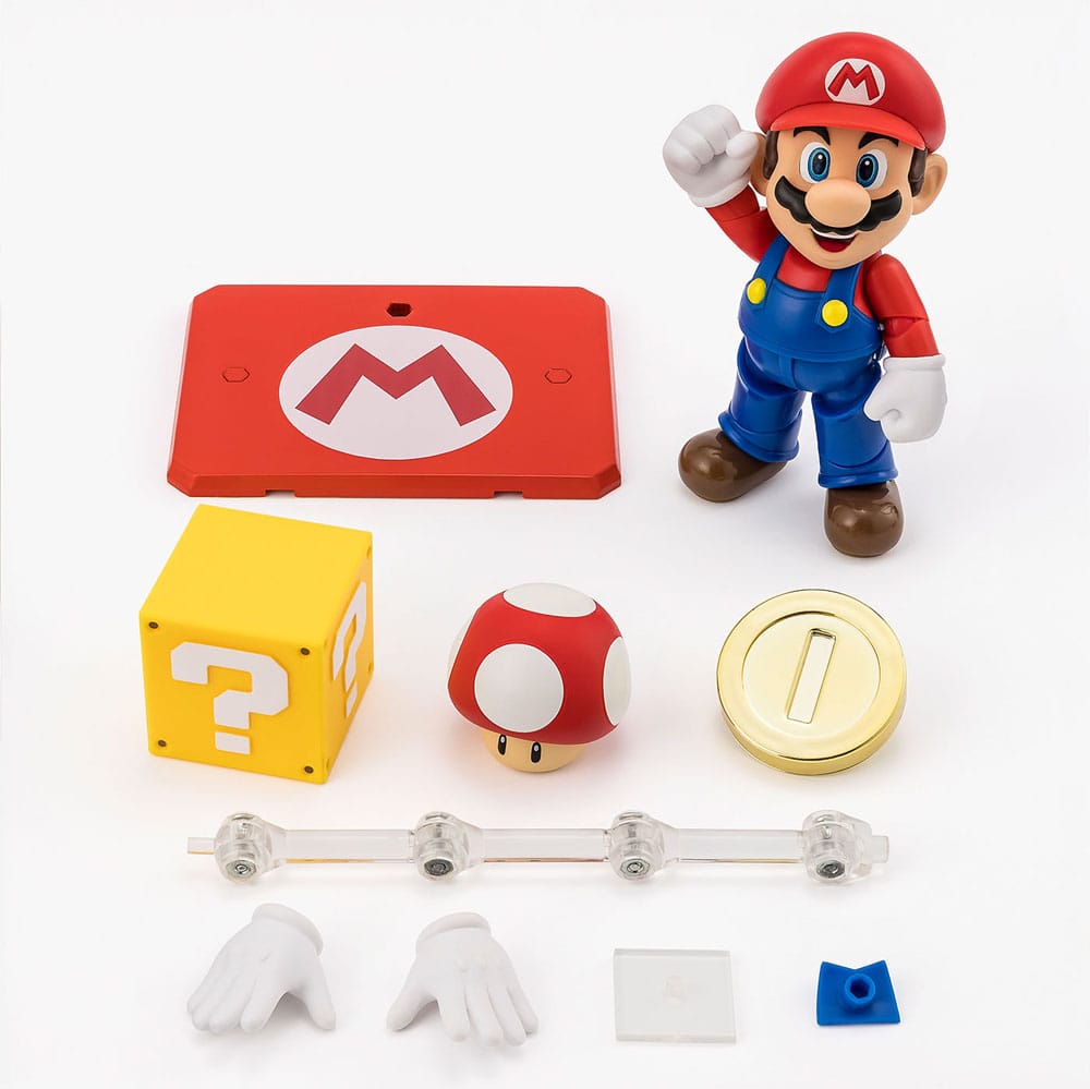 Super   Mario   S.H.Figuarts   Figure   -   Mario