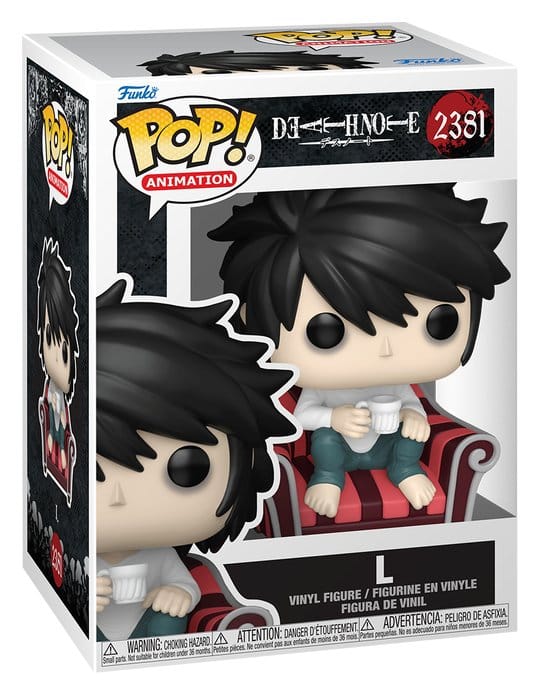 Death Note Funko POP! Animation Vinyl Figure L 9 cm