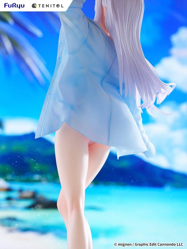 Mignon Works Tenitol Tall PVC Figure Shiro Swimsuit Ver. 30 cm