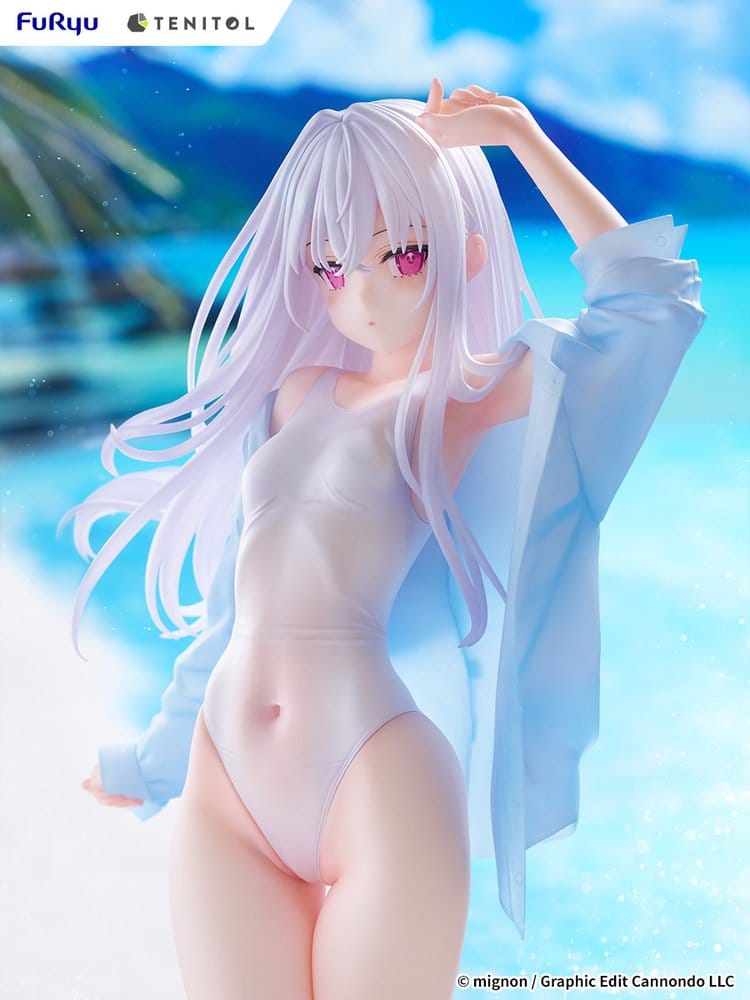 Mignon Works Tenitol Tall PVC Figure Shiro Swimsuit Ver. 30 cm