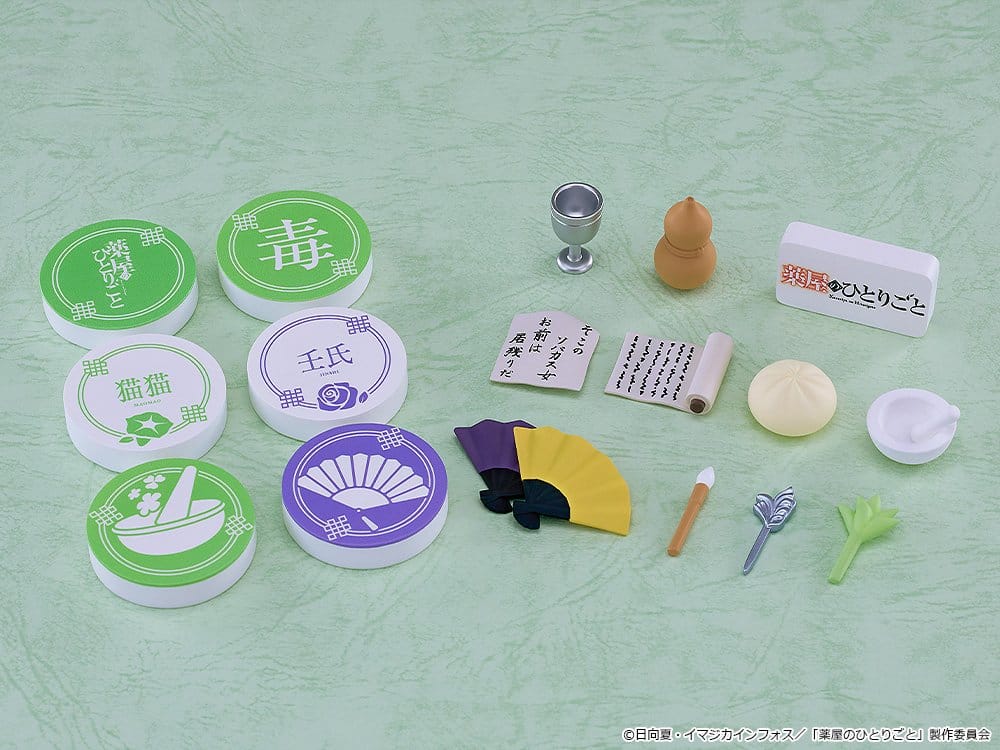 The Apothecary Diaries Nendoroid Surprise Mini Figures Maomao & Jinshi Collection 7 cm Blind Box Display (6)