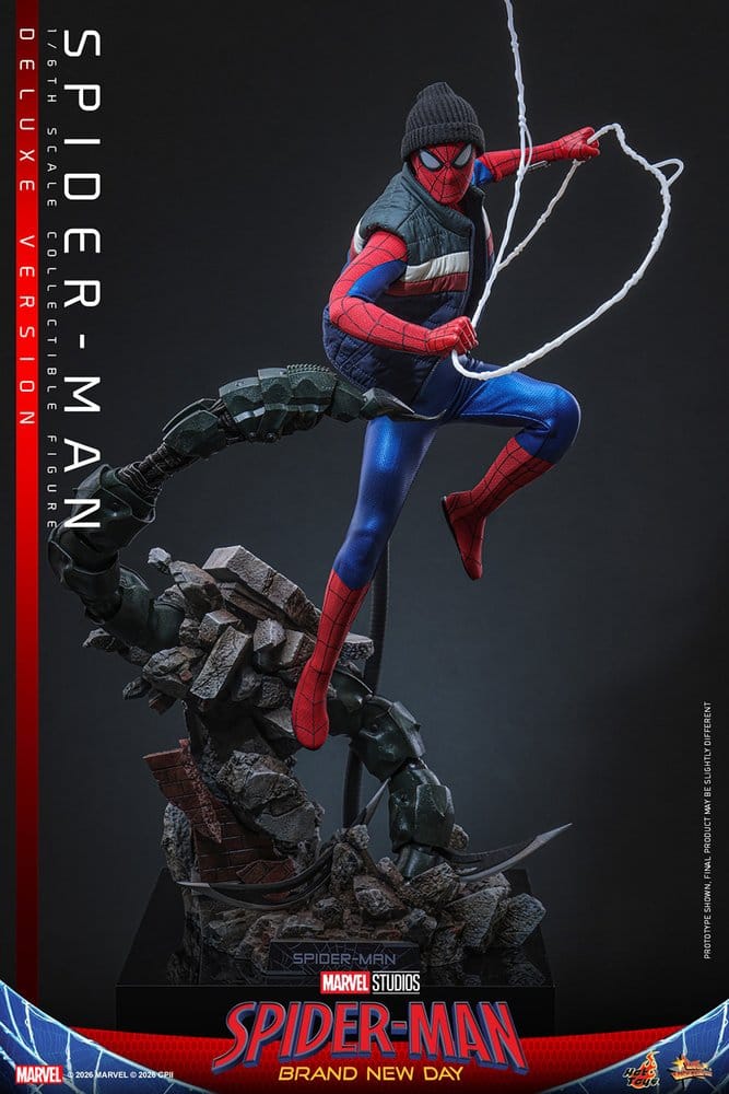 Marvel Spider-Man: Brand New Day Action Figure 1/6 Spider-Man (Deluxe Version) 29 cm