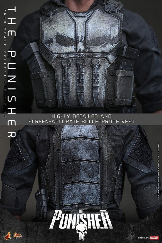 Marvel Action Figure 1/6 The Punisher 31 cm