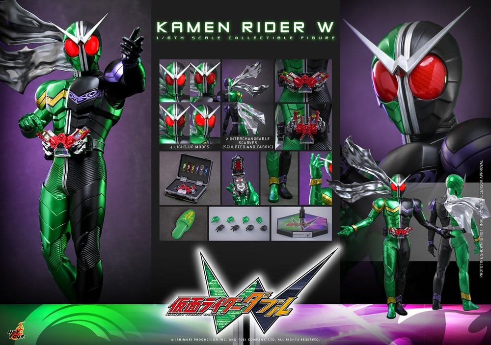 Kamen Rider Television Masterpiece Series Action Figure 1/6 Kamen Rider W 31 cm