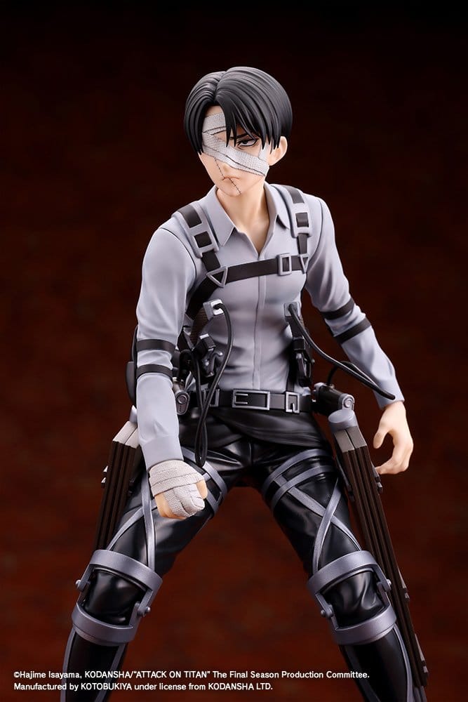 Attack on Titan: The Final Season Oshi Works PVC Figure Levi Ackerman The Final Season Ver. 20 cm