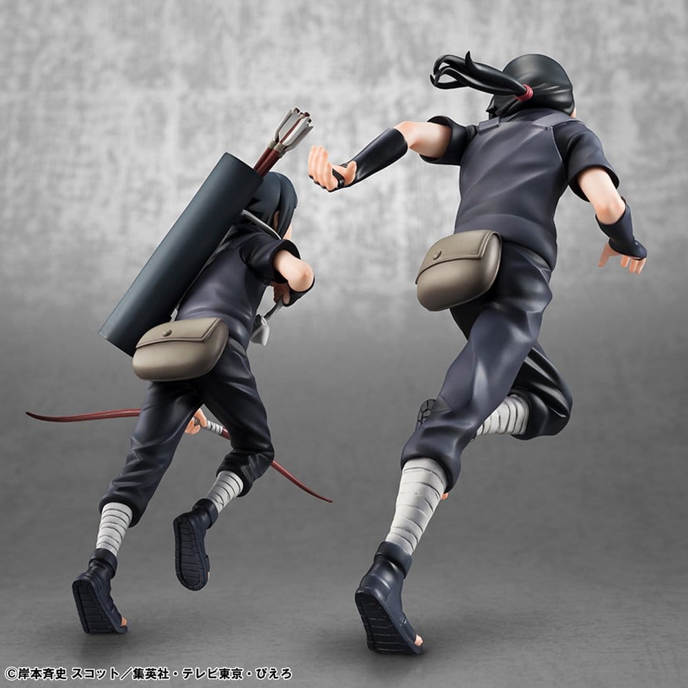 Naruto Shippuden G.E.M. Series PVC Figures 2-Pack Itachi Uchiha & Sasuke