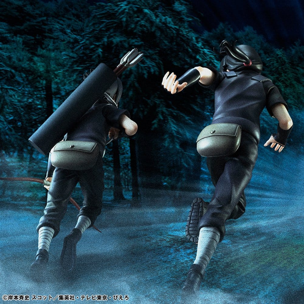 Naruto Shippuden G.E.M. Series PVC Figures 2-Pack Itachi Uchiha & Sasuke