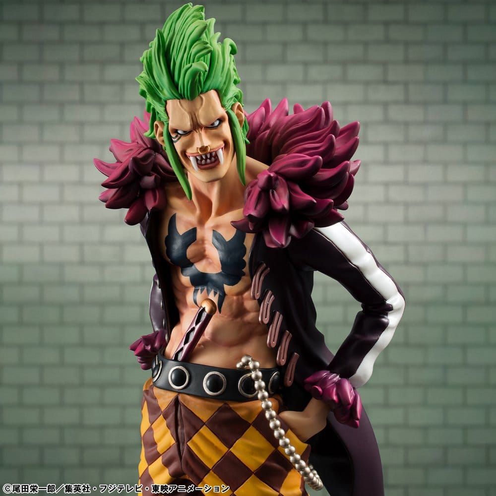One Piece Portrait.Of.Pirates "Limited Edition" PVC Figure Bartolomeo the Cannibal