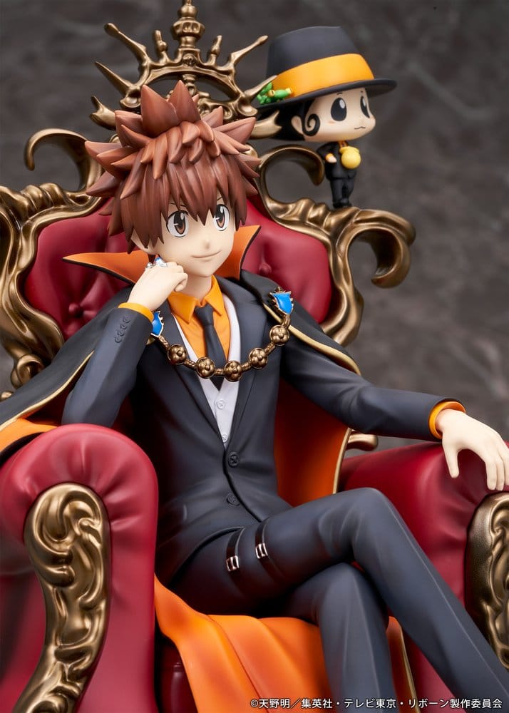 Katekyo Hitman Reborn PVC Figure Tsunayoshi Sawada & Reborn 21 cm