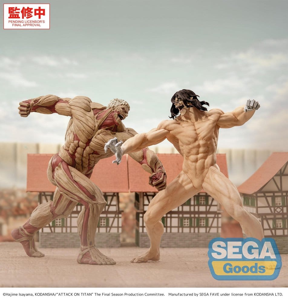 Attack   on   Titan   GigantiX   Figure   -   Reiner   Braun   Armored   Titan   Ver.
